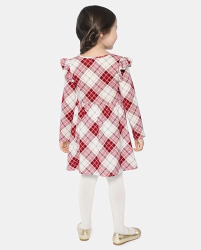 The Children's Place baby girls Plaid Skater Dress3