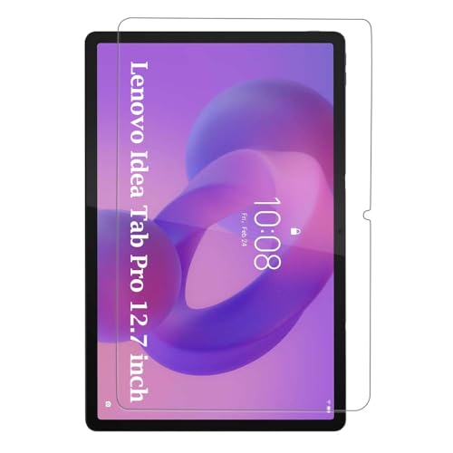Image of Tough Lee Tempered Glass Screen Guard Protector for Lenovo Idea Tab Pro 12.7 Inch / Yoga Tab Plus 2025 12.7 inch / P12 Tablet (Anti Scratch, FingerPrint, SmudgeProof) (with Easy Installation Kit) (Pack of 1)