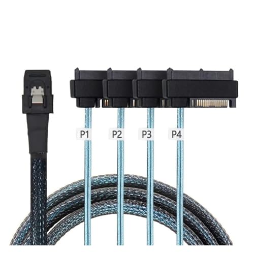 Cable Internal S-AS 36pin SFF8087 a 4X29pin S-AS 0.5M