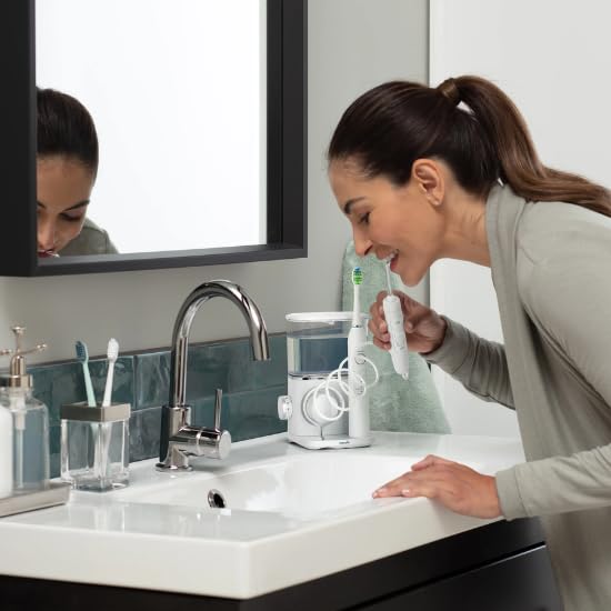 Waterpik Sensonic Complete Care Water Flosser CC-04 White Rechargeable Electric Toothbrush
