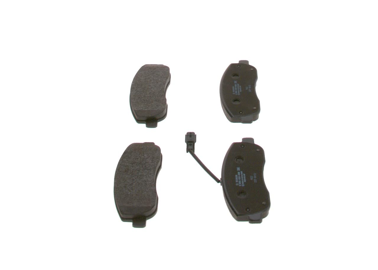 Bosch BP1417 - Pastiglie Freni Auto, Delantero - Calidad Bosch - Reducción de Ruido y Polvo - Certificación ECE-R90 - Sin Cobre - 1 Juego de 4 Pastillas