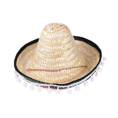 Chapeau mexicain paille enfant idéal pour la plage et Halloween