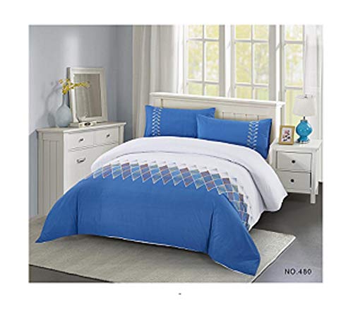 COTTON ART Funda Nordica Bordada MONSUL Cama de 150 Cierre con Cremallera