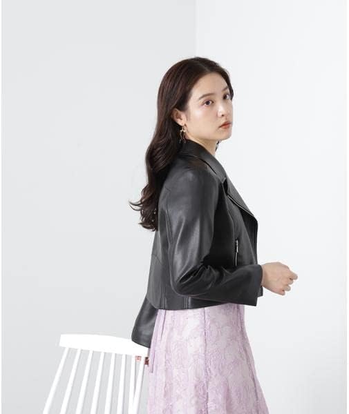 Amazon.co.jp: [ジル バイ ジルスチュアート] ライダースジャケット