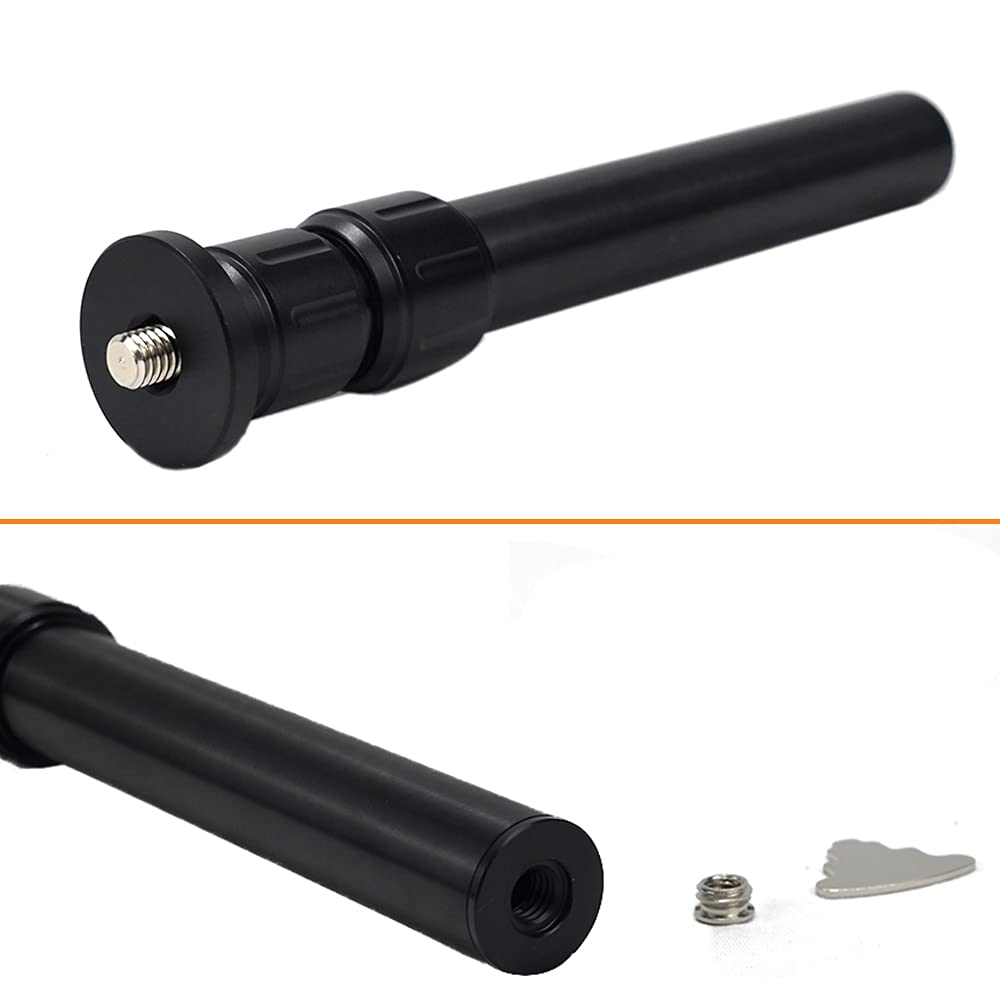 Extension de trépied central télescopique 3 sections pour appareil photo reflex numérique et microphone