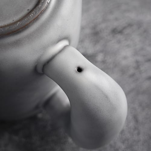 Juego de 2 mugs cerámicos grandes Uaral 20oz Gris oscuro miniatura 6