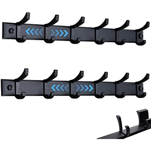 K KAREZOG Wall Mounted Coat Rack with 6 Hooks Cover