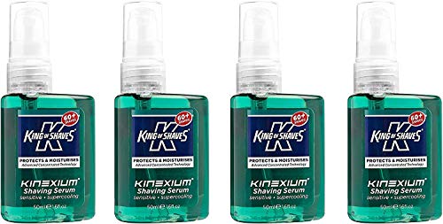 King of Shaves Kinexium Shaving Serum Supercooling 1.6 floz (4 x 1.6 floz)
