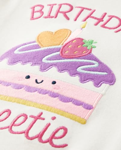 Gymboree Unisex Kid's and Toddler Birthday Gymmie Short Sleeve Top and Pant Cotton 2-Piece Pajama Sets2