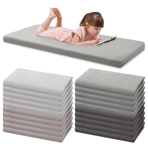 20 Pcs Baby Crib Sheets for Daycare