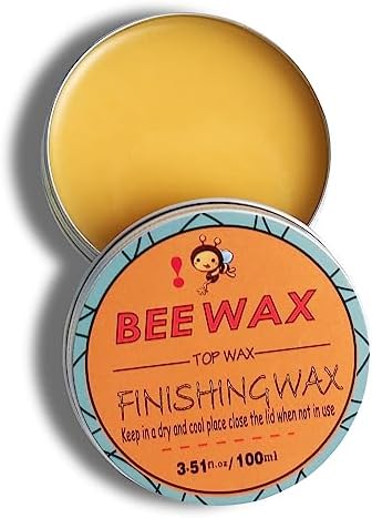 Bee Wax Leather Conditioner- Set with Sponge Multifunctional Finishing Wax 3.51fl.oz/ 100ML Natural Balm for Wood& Leather Furniture, Tile Polish Restore Waterproof Protect Shoes, Bags, Tables, Stairs Bee Wax Leather Conditioner- Set with Sponge Multifunctional Finishing Wax 3.51fl.oz/ 100ML Natural Balm for Wood& Leather Furniture, Tile Polish Restore Waterproof Protect Shoes, Bags, Tables, Stairs