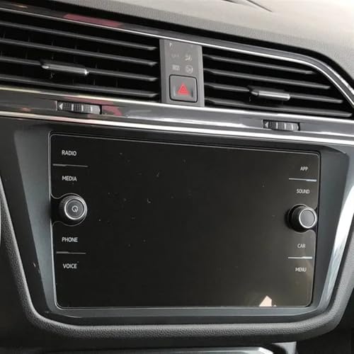 Protecteur d'Écran Tactile Tiguan GPS Verre Trempé 9H Anti-Rayures 8 Pouces