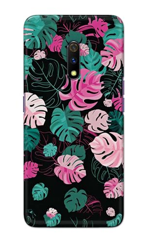 Image of Printed Hard Back Cover for Oppo K3 Back Cover (Seamless Leaves) -190724(EA)