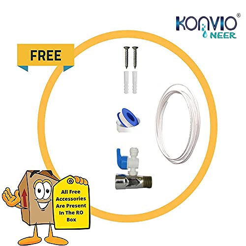 Image of Konvio Neer Copper RO + UV LED + UF + TDS Adjuster Water Filter and Purifier with High TDS Membrane (Green)