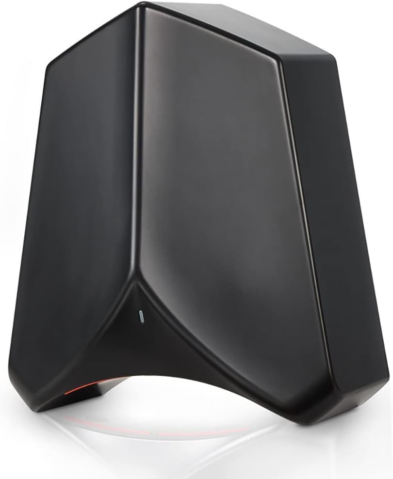 Commercial Hand Dryer, Commercial Electric Hand Dryer with Warm/Cold Air Switch, 10s Fast Dry Bathroom Toilets Hand Dryers(Black)