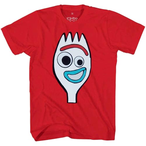 Toys Story Forky Face Costume T-Shirt (Large)
