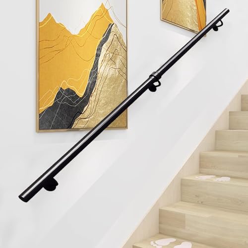 Main courante extérieure style industriel pour sécuriser un escalier de jardin