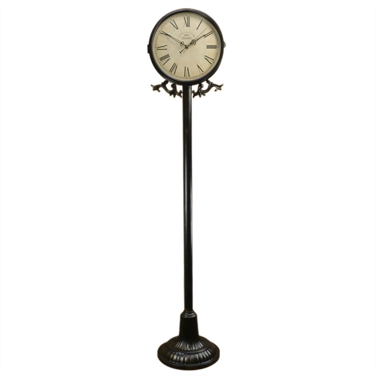 Lizhuzhuzs28 Home Retro Floor Clock Bedroom Bedside Décor