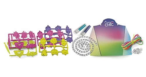 Breloques création bijoux multicolores Clementoni Crazy Chic pour fabriquer ses bracelets