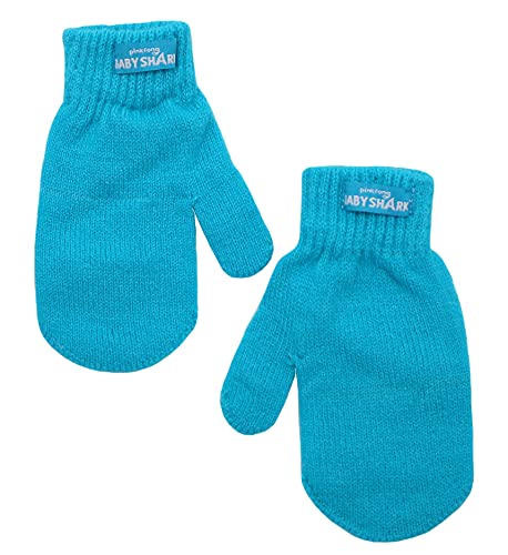 Nickelodeon Toddler Baby Shark Winter Hat and Mitten Set, Yellow, 2-5T4