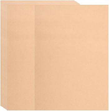 20 Pcs Braille Cardboard Sheets - Durable Paper for 4 and Writing Boards Learning Supplies for Visually Impaired Schools Home Training Beige 11.8 x 9.4 in