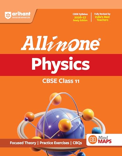 Arihant All in One Physics Class 11 for CBSE Exam 2026-27 | NCERT...