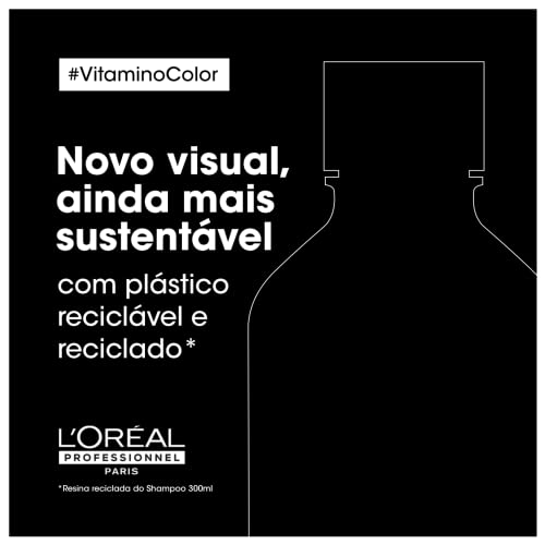 L'Oréal Professionnel Máscara de Tratamento Vitamino Color, Protege e preserva a cor do cabelo, Aum