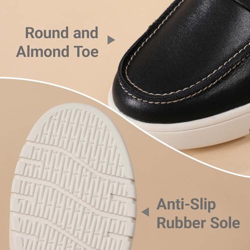 Image of QAE Loafers for Women Penny Loafers Slip On Sneakers Womens Shoes Dressy Casual Comfortable Ladies Summer Shoes