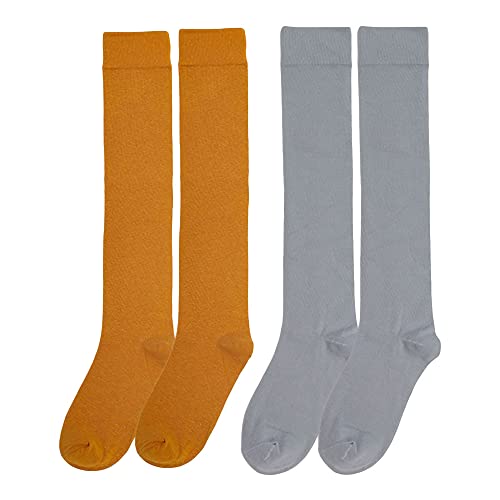 ZooBoo Cotton Buddha Monks Socks - Two Pairs of Elastic Meditation Socks, Shaolin Taiji Wudang Taoist Socks