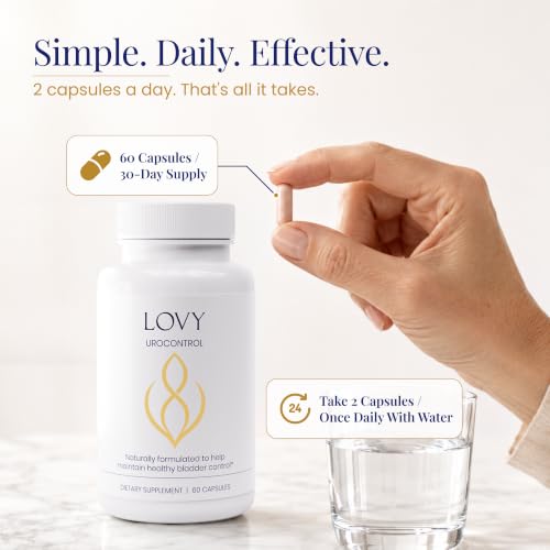 Lovy UROCONTROL Original Bladder Control Capsules