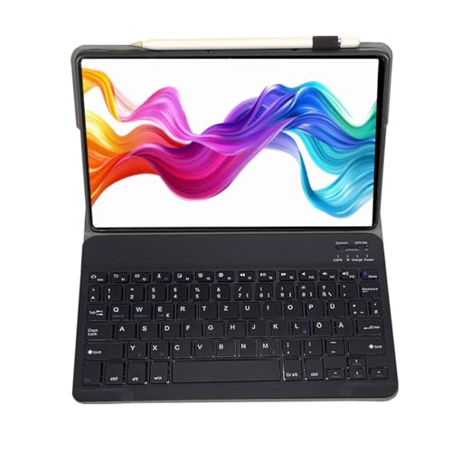 Funda con teclado inalámbrico para estudiar y trabajar con Samsung T510 2
