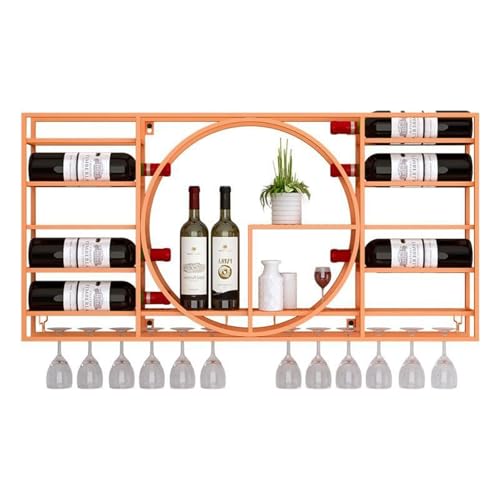 Étagère à vin murale vintage pour libérer de l'espace et ranger