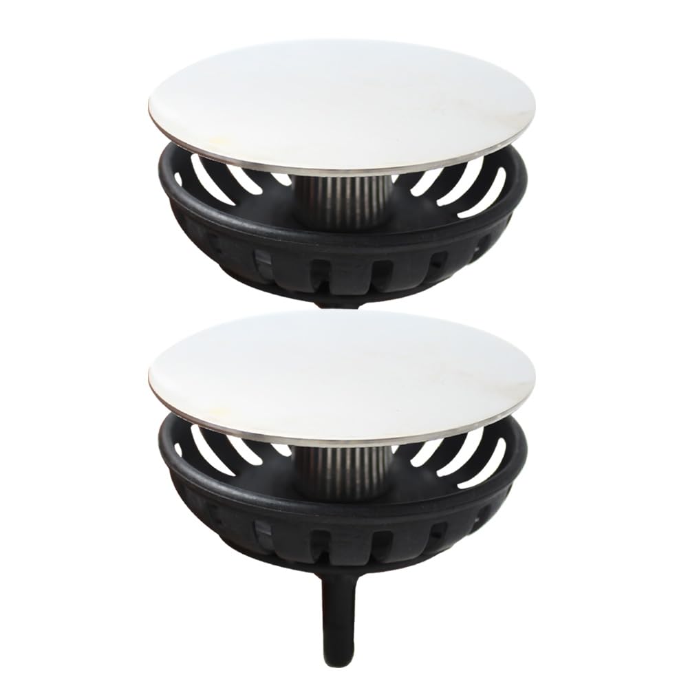 TALEA Kitchen Sink Plug 78MM,Sink Plugs Universal for UK Sink(Pack of 2),qs424*2-U