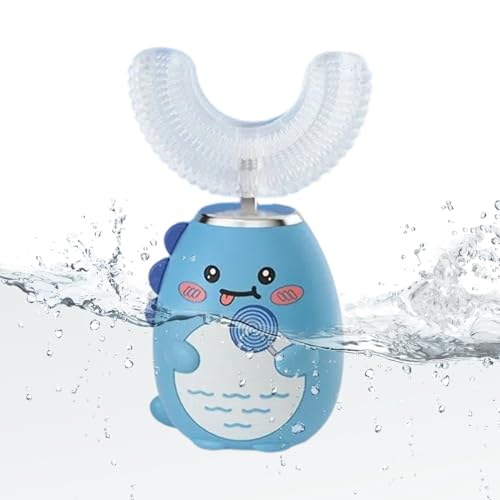 Nkmifeg Cepillo de dientes para niños, cepillo de dientes eléctrico de completa con temporizador y 3 modos | Cepillo de limpieza portátil | Para y niñas para el hogar, viajes, escuela
