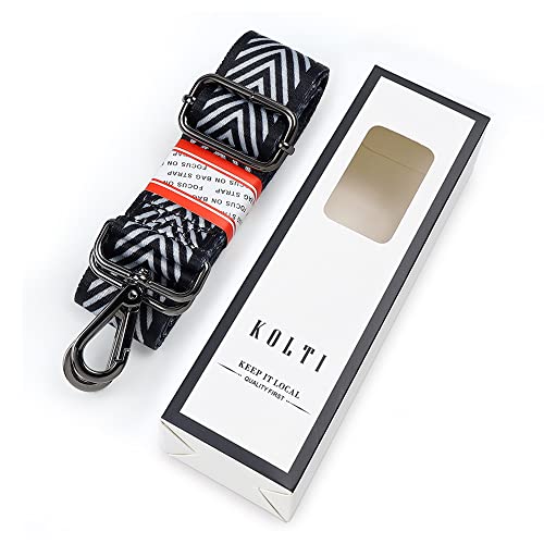 Image of Kolti Purse Strap Replacement Crossbody Handbag Stripe Wide Adjustable