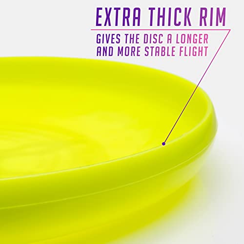 Frisbee Scheibe Indy Dirty Disc 175 g Gelb