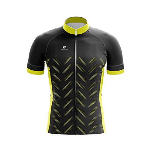 Image of WARRIOR Triumph Cycling Jersey for Men's Short Sleeve Jerseys Top Online (Equipe Style - Relaxed Cut)