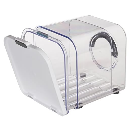 Prepworks by Progressive Bread ProKeeper, PKS-800 Adjustable Air Vented Bread Storage Container, Expandable Bread Holder