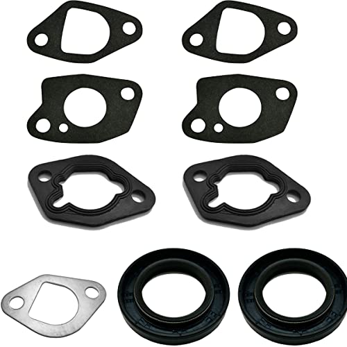 ZAMDOE Dichtungssatz für Honda GX160 GX200 Motoren für Predator 212cc für Coleman Ct200u, mit Zylinderkopf Ventildeckel Vergaser Schalldämpfer Kurbelgehäusedichtung Simmerringe