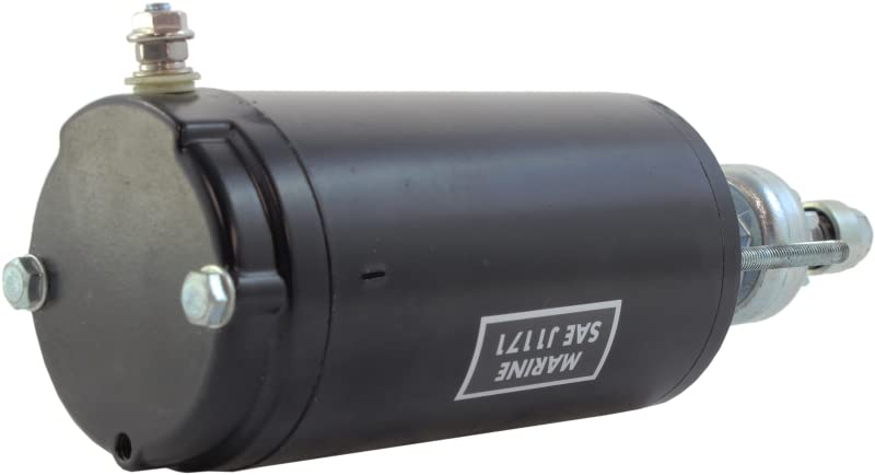 New Starter Fits Chrysler Force Mariner Mercury Marine U.S. Marine Outboards 70HP 75HP 80HP 85HP 90HP 100HP 105HP 115HP 120HP 125HP 130HP 140HP 150HP 48-0955 MOT4002 18-5613 18-5644 48-995561-6955 4412040