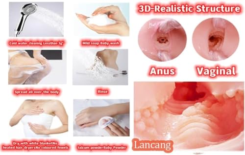Lifelike Silicone Sex Dolls 5ft Life Size Flexible Torso Sex Doll for Men with Soft Big Boobs Big Butt Pussy Ass, Realistic Full Size Love Doll Vagina Anal Breast Sex Adult Christmas New Year Toys - Image 8