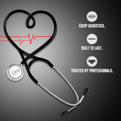 Image of OTICA Classic Dual Head Stainless Steel Stethoscope - Tunable Diaphragm - Premium Acoustics for Doctors, Nurses, Students - Adult & Pediatric Use (Blue)