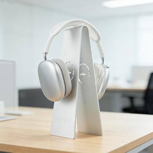 Aluminum Headphone Stand, Universal Headset Holder for Desk - image 2