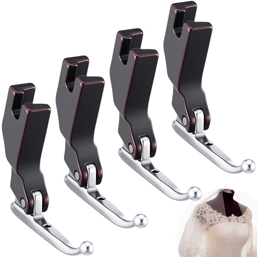 Set 4 Pies de Prensatelas Especial para Coser con Cuentas
