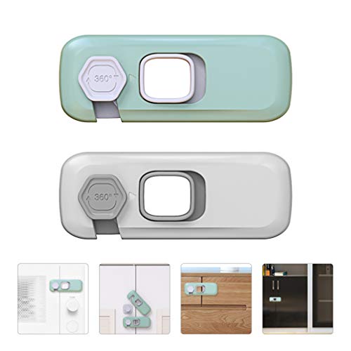 Toyvian Travas de Armário de Segurança Infantil Travas à Prova de Bebê Trava para Gavetas Assento de