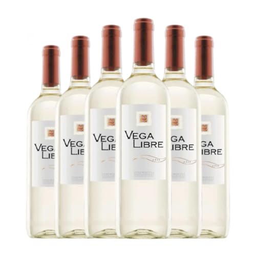 Murviedro Vega Libre White Viura Utiel-Requena 75 cl Vino blanco (Caja de 6 Botellas de 75 cl)