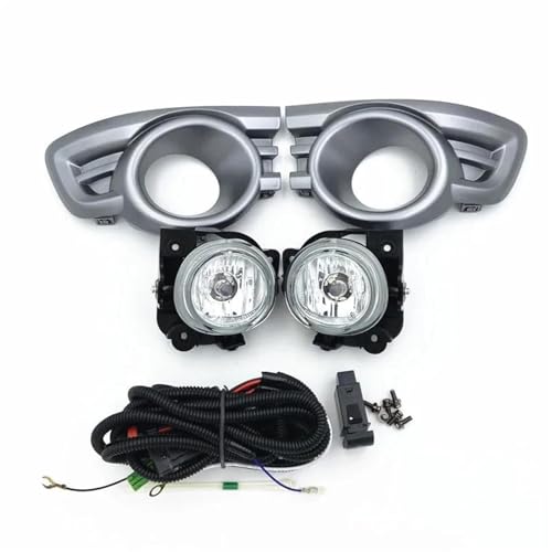 Feu antibrouillard pour Ford Ranger 2009-2011 avec cache argenté et kit câblage complet