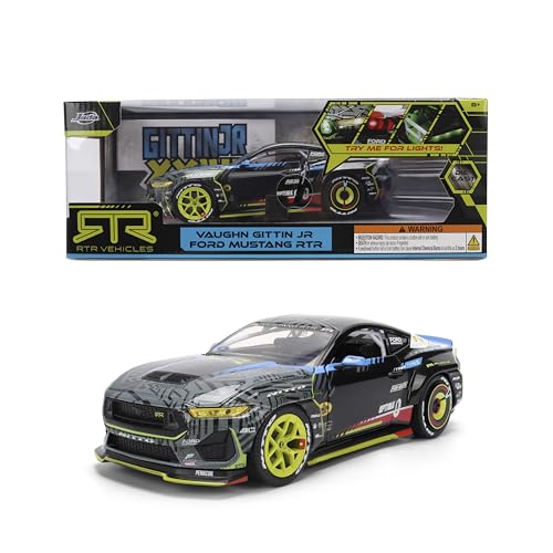 Jada Toys AutoZone 2025 Ford Mustang RTR 25 Vaughn Gittin Jr. 1:24 miniatura 1