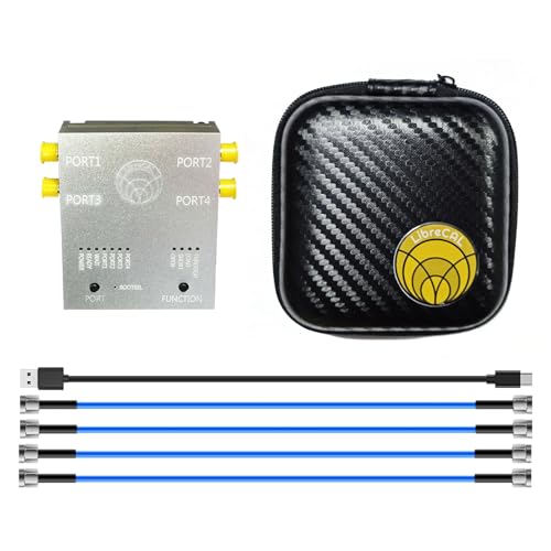 AURSINC LibreCAL Matching Electronic Calibration Kits for LibreVNA Antenna Analyzer, with Storage Bag