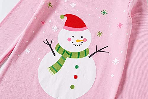 Image of KikizYe Girls Pajamas Set Kids Long Sleeve PJs Cotton Jammies